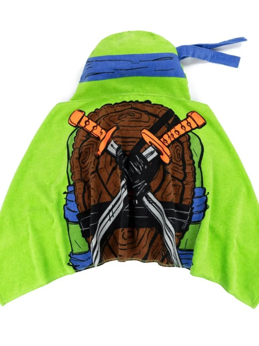 Teenage Mutant Ninja Turtles Kids Cotton Hooded Towel  , 51 in x 22 in